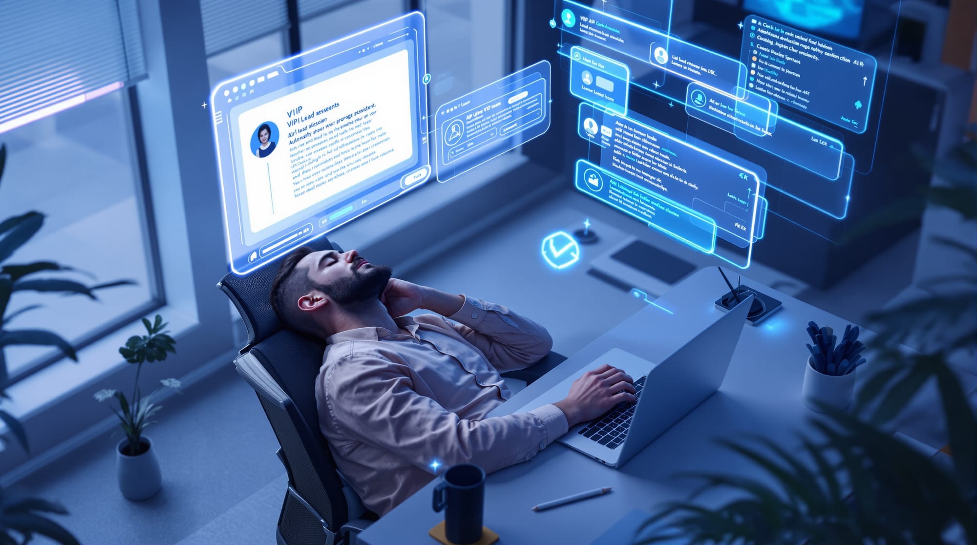 VIP Lead Fell Asleep in Chat? 😱 How an AI-First Inbox Saves Leads While Managers Drink Coffee