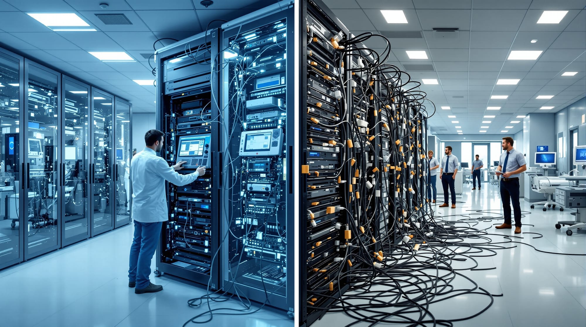 One IT Partner vs 5 Contractors: How a Single Point of Responsibility Saves a Clinic from Chaos
