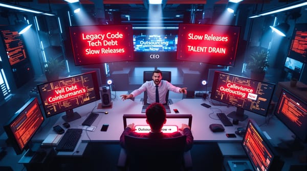 🚨 4 Signs Your Company Is Already Losing the IT Race (Time to Outsource!)