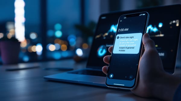 A Client Wrote at 2 AM — and Got a Reply. How Does This Work Without a Manager?