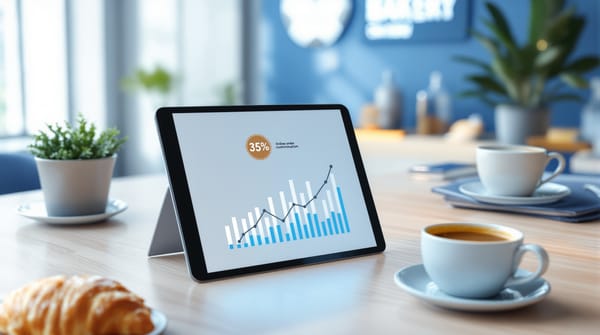 How we implemented a real online ordering system for a bakery and increased the average order value by 35%? Here are the numbers.